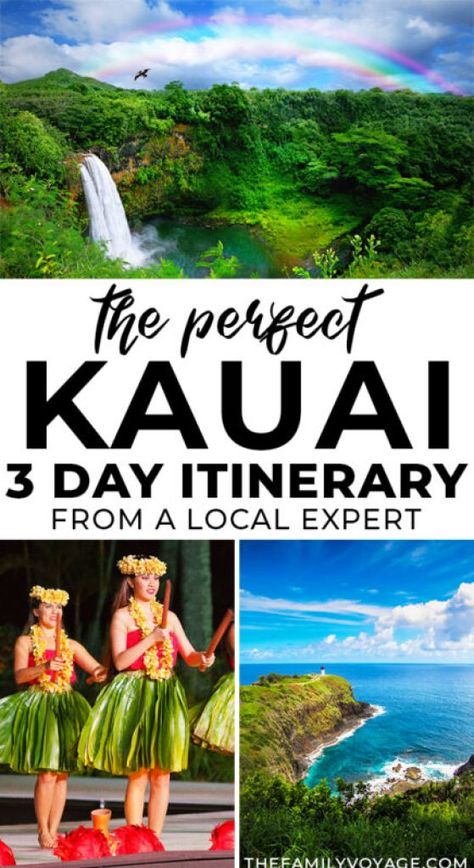 Kauai Itinerary, Best Hawaiian Island, Hawaii Vacation Tips, Things To Do In Kauai, Hawaii Trip Planning, Island To Visit, Hawaii Itinerary, Kauai Travel, Hawaii Packing