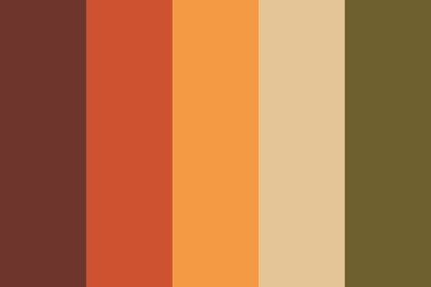 Atum Color Palette, Autumn Wedding Pallet, Autumn Pallete Colors, Autumn Colour Pallet, Six Colour Palette, Small Color Palette, Good Color Palettes, Cool Color Pallets, Fall Pallet Colors