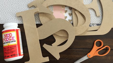 DIY Nursery Name Art Diy Name Decor, Diy Nursery Letters, Diy Name Signs, Jade Bedroom, Birthday Party Appetizers, Wood Letter Crafts, Nursery Name Art, Small Kids Bedroom, Nursery Crafts