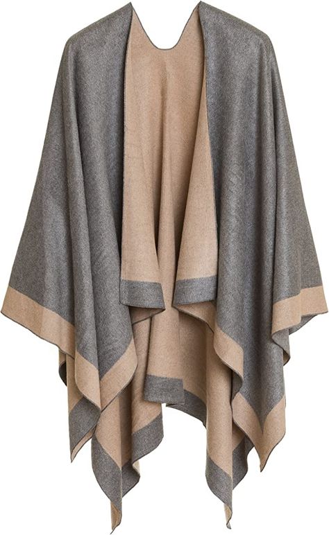 https://amzn.to/42vKT5o Open Poncho, Blanket Cape, Travel Scarf, Elegant Sweater, Scarf Outfit, Head Wrap Scarf, Women Shawl, Poncho Cape, Pashmina Scarf