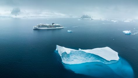 What It's Like to Sail to Antarctica on Viking Cruises' Luxe New Expedition Ship | Condé Nast Traveler Nordic Balcony, Viking Cruise, Antarctica Cruise, Viking Cruises, Mediterranean Cruise, See The Northern Lights, Cruise Destinations, Conde Nast Traveler, Cruise Line