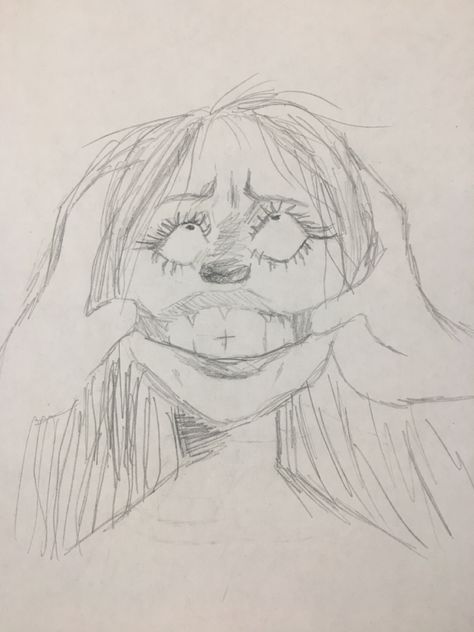 Shes being forced to smile by someone Forced Smile Reference, Forced Smile Drawing, Forced Smile, Smile Drawing, Book Ideas, Art Inspo, Art Style, Art Reference, Female Sketch