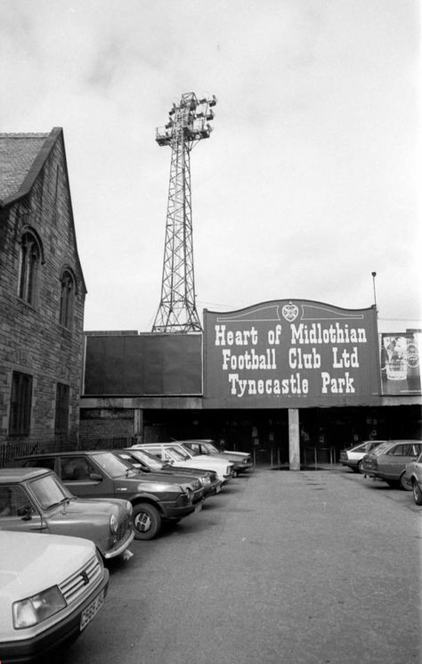 Football Ground, Scottish Football, Nostalgic Pictures, Football Images, Only Hearts, Retro Football, Railway Station, Glasgow, Football Club