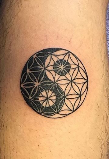 Different Ying Yang Tattoos, Unique Yin And Yang Tattoo, Unique Yin Yang Tattoo, Yin Yang Wrist Tattoo, Abstract Yin Yang Tattoo, Yin Yang Butterfly Tattoo, The Flower Of Life Tattoo, Ying Yang Flower Tattoo, Yin Yang Flower Tattoo