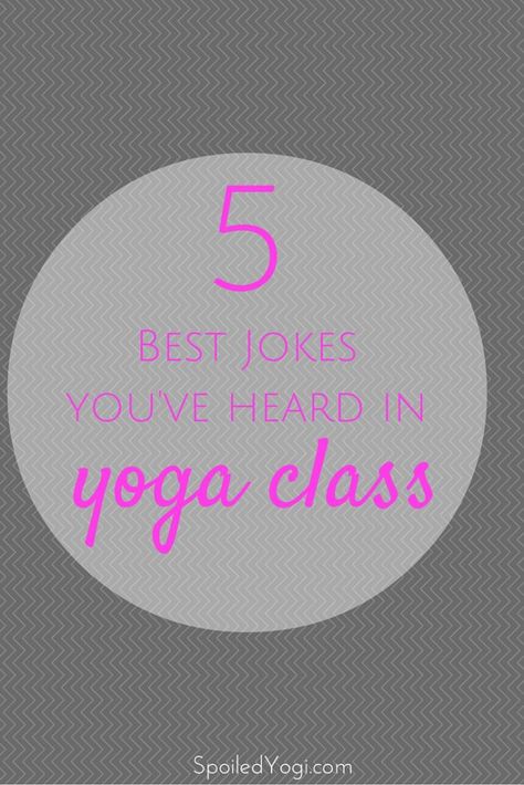 Looking to lighten the mood of your yoga class? Here are a few of my favorite yoga jokes — even if they are a little bit corny. Enjoy! Yoga Jokes, One Line Jokes, Yoga Humor, Family Yoga, Yoga Master, Om Yoga, Boxing Quotes, Teacher Signs, Yoga Body