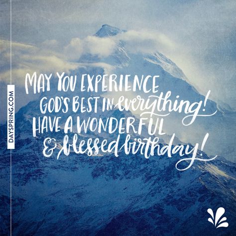 Birthday Ecards | DaySpring Happy Birthday Spiritual, Happy Birthday Male Friend, Birthday Blessings Christian, Birthday Scripture, Spiritual Birthday Wishes, Christian Birthday Wishes, Birthday Wishes For Men, Blessed Birthday, Birthday Verses