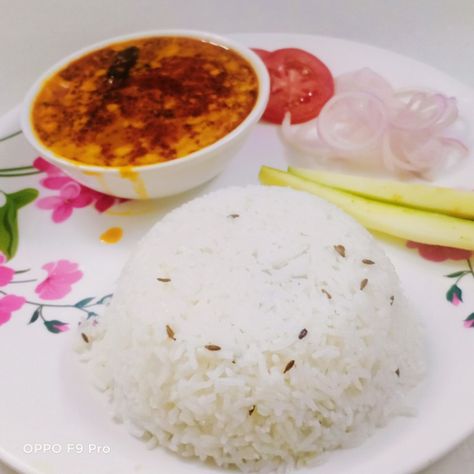 Jira Rice Dal Tadka at home ! #jirarice #dalfry #jiraricedalfry #daltadka #ricedal #streetfood #indianstreetfood #gujratifood #gujratithali #gujrathifood #foodnesszone #gujarat #ParikasCookBook #homecooking #homemadefood #cooking #cookinglove #simplefood #cookingathome #cookingtime #happycooking #food #foodphotography #recipe #recipyoftheday #foodie #easyrecipes #travellerfoodie #samosalover Jira Rice, Dal Tadka, Dal Fry, Indian Street Food, Samosa, Indian Food, Home Cooking, Cooking Time, Indian Food Recipes