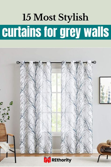 Are you looking for the perfect window covering to bring out the beauty of your grey walls? Look no further! This article will discuss the 15 most stylish curtains for grey walls. Whether you prefer a dramatic, bold look or a more subtle, timeless style, you're sure to find a curtain to match your tastes. So keep reading to find the perfect window covering for your cozy grey oasis! Grey Sheer Curtains Living Room, Curtains For Gray Walls Living Room, Curtains For Light Gray Walls, Curtains For Grey Walls In Living Room, Curtains With Grey Walls, Curtain Colors For Gray Walls, Curtains To Match Grey Walls, Blue Grey Curtains, Curtains For Grey Walls