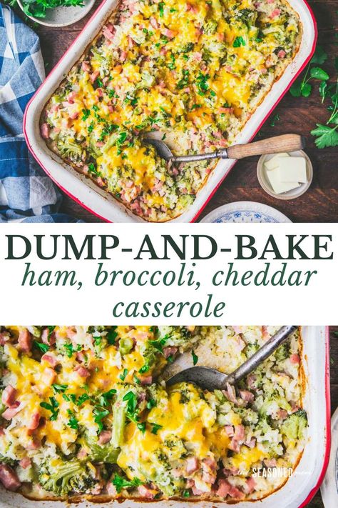 Ham Cheese Potato Broccoli Casserole, Broccoli Rice Ham Casserole, Recipe With Ham Leftovers, Ham Broccoli Cheese Casserole, Ham And Broccoli Casserole Recipes, Ham Casserole With Broccoli And Rice, Potato Ham Broccoli Casserole, Ham Rice Casserole Recipes, Baked Rice Dishes Ovens