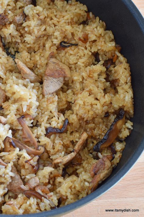 Sticky Rice - mixed 1 Easy Sticky Rice, Sweet Sticky Rice Recipe, Best Sticky Rice, Tofu Tempura, Taiwanese Sticky Rice Recipe, Taiwanese Recipe, Reheat Rice, Taiwanese Pork Over Rice, Rice In Instant Pot