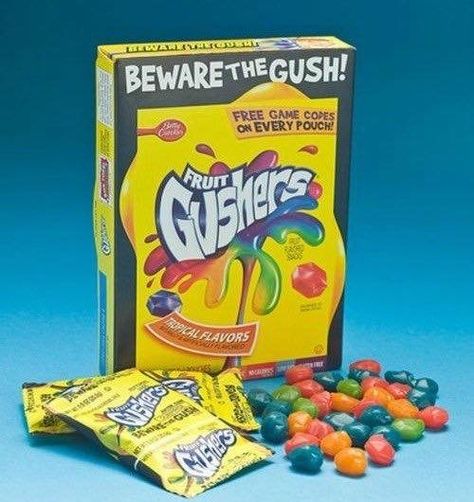 Fruit Gushers Fruit Gushers, 90s Kids Remember, 90s Food, Lunch Items, Childhood Memories 90s, 2000s Nostalgia, 90s Childhood, 22 Words, 90s Kids