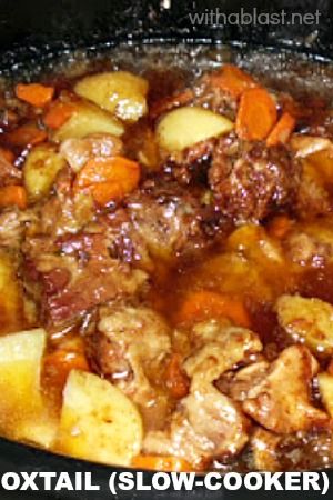 How To Cook Oxtails Crockpot, Slow Cooker Oxtail Recipes, Oxtail Slow Cooker, Slow Cooker Oxtail, Oxtail Recipes Crockpot, Oxtail Recipes Easy, Cooking Oxtails, Ox Tails, Oxtail Stew Recipe