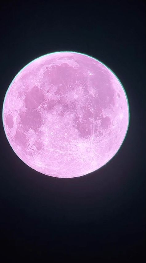 Pink Moon Quotes, Pink Moon Meaning, April Magick, Full Pink Moon, Trash Journal, Pink Moon Wallpaper, Pink Full Moon, Hello Universe, Pink Earth