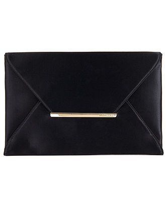 BCBGMAXAZRIA Handbag, Harlow Satin Envelope Clutch - Handbags & Accessories - Macy's comes in black or hot pink satin Black Clutch Bags, Quilted Wallet, Clutch Black, Quality Handbags, Black Clutch, Envelope Bag, Envelope Clutch, Pink Satin, Clutch Wallet