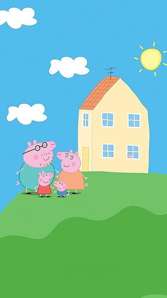 Peppa Pig House, Mother And George Peppa Pig, Mother Peppa Pig, Baby image and visual related images Peppa Pig Background, Peppa Pig Games, Peppa Pig House, George Peppa, Peppa Pig Baby, Peppa Pig Colouring, Peppa Pig Wallpaper, Baby Image, Peppa Pig Coloring Pages