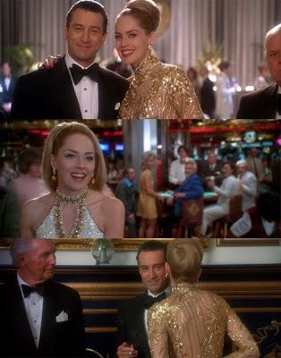 Ginger Casino, Ginger Mckenna, Sharon Stone Casino, Female Fatale, Casino Quotes, Movie Outfits, Gangster Movies, Casino Movie, Casino Dress