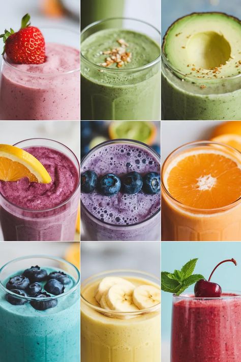 There is nothing quite like starting a new day with a nutrition-packed smoothie. For me, smoothies are a wonderful chance to get creative in the kitch Health Juice Recipes, Health Juice, Recipes For Smoothies, Kale Smoothie, Delicious Smoothies, Recipes Smoothies, Smoothie Drink Recipes, Juicing For Health, Juice Recipes