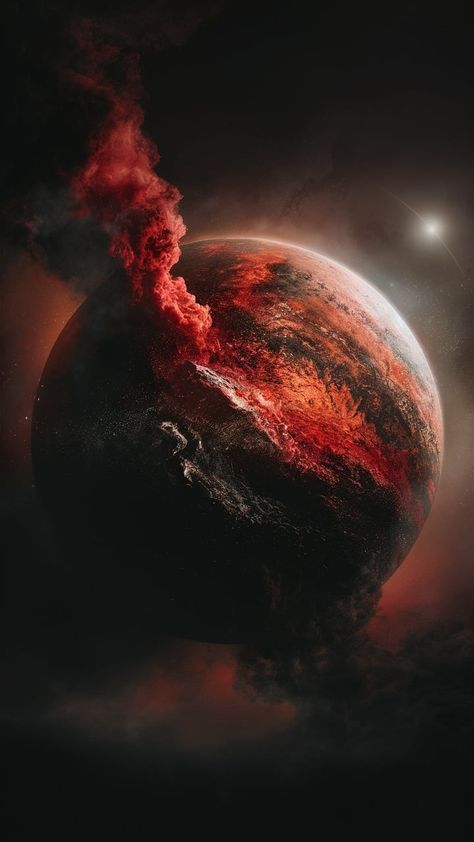 Planet Astethic, Mars Astethic, Cool Screensavers, Anime Template, Mars Wallpaper, Samsung Wallpapers, Galaxies Wallpaper, Red Planet, Beautiful Views Video