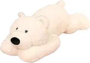 Amazon.com: Doireum Weighted Stuffed Animals, 3.3 lbs Weighted Polar Bear Stuffed Animal Toy White Bear Weighted Plush Animals Throw Pillow Gifts for Boys Girls, 19.6 inch : Toys & Games Polar Bear Stuffed Animal, Weighted Stuffed Animals, Weighted Plush, Polar Bear Plush, Giant Stuffed Animals, Animal Throw Pillows, Teddy Bear Stuffed Animal, Kawaii Plushies, White Bear