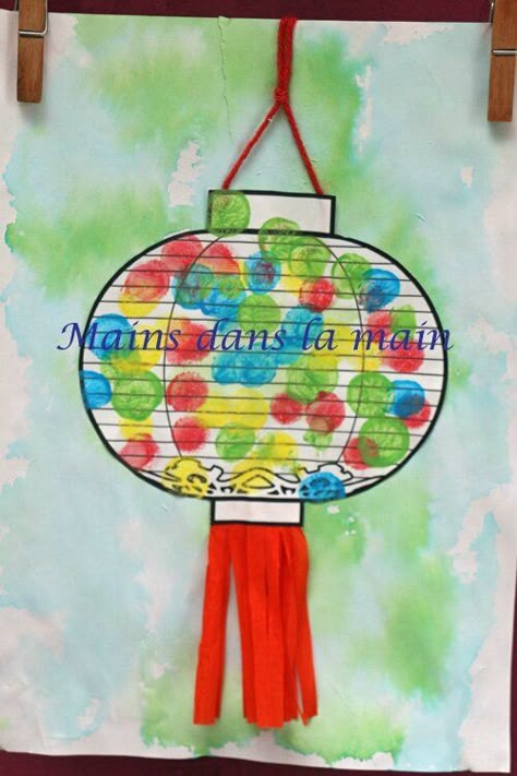 Chinese New Year Crafts For Kids, Chinese Party, Lantern Craft, Chinese New Year Crafts, Preschool Projects, New Year Art, Preschool Activities Toddler, New Years Activities, Moon Festival