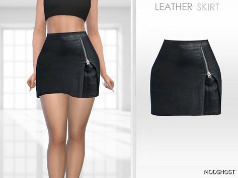 Download Leather Skirt for Sims 4 at ModsHost NOW! Leather skirt for female sims Type: Bottoms Recoloring not allowed #sims #elder #gaming #videogames #female #sims4cc #clothing Sims 4 Leather Skirt, Skirt Sims 4, Female Sims, Dodge Challenger Srt Hellcat, Best Mods, Cc Sims, Family Christmas Pajamas, Sims 4 Clothing, Plaid Pants