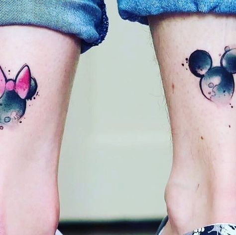 263 likes, 1 comments - disney_tattoos26 on May 24, 2020: "There’s nothing more special than sharing a meaningful tattoo with someone you love be it a friend, a sibling or a life partner. . . #d..." Mickey Tattoo, Meaningful Tattoo, Love Friends, Life Partner, Disney Tattoos, Nothing More, Minnie Ears, Life Partners, Mickey Ears