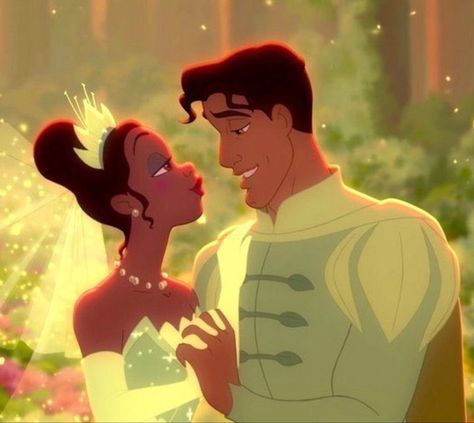 #tianaandnaveen | #theprincessandthefrog Frog Aesthetic, Tiana And Naveen, Prince Naveen, Official Disney Princesses, Disney Princesses And Princes, Princess Tiana, Best Disney Movies, Disney Favorites, Tv Couples