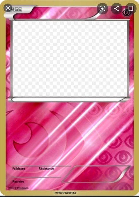 Pokémon Template, Pokemon Card Template, Blank Card Template, Pokémon Collection, Fanart Ideas, Crystal Cards, Pokemon Invitations, Pikachu Pikachu, Pokemon Diy