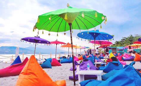 Inflatable Island Inflatable Island, Lenten Season, Asia Trip, Island Beach, Asia Travel, Beach Club, Patio Umbrella, Travel Photos, This Summer