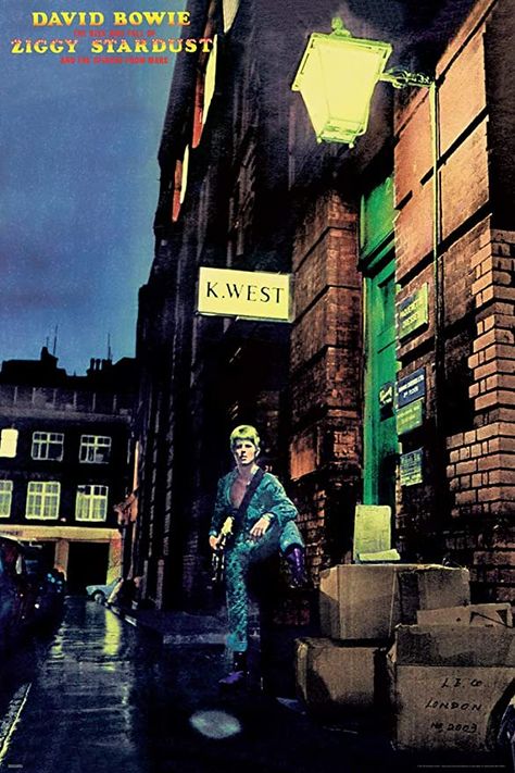 Ziggy Stardust Poster, Ziggy Stardust Album Cover, Ziggy Stardust Album, David Bowie Wallpaper, Bowie Poster, David Bowie Poster, Bowie Ziggy Stardust, David Bowie Ziggy Stardust, David Bowie Ziggy