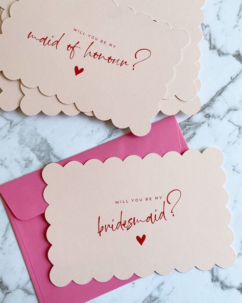 Will You Be My Bridesmaid Card, Will You Be My Bridesmaid Ideas, Ways To Ask Bridesmaids, Will You Be My Bridesmaid Gifts, Bridesmaid Proposal Card, Pink Envelope, Bridesmaid Boxes, Bridesmaid Card, Bridesmaid Box