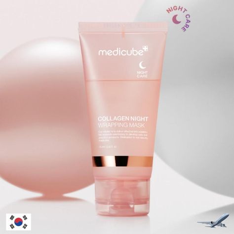 Medicube Collagen Night Wrapping Mask 75ml – buy at low prices in the Joom online store 8 Hours Of Sleep, Night Care, Mask Pack, Prevent Aging, Facial Mask, Sagging Skin, Wash Your Face, Facial Masks, Sleep Mask