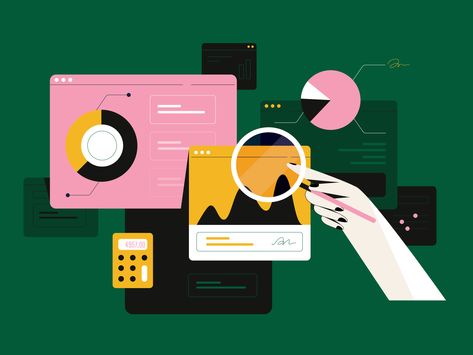 Blog Illustration, Dribbble Design, Brand Illustration, Data Visualization Design, Data Design, Motion Graphics Design, Motion Design Animation, S Design, Business Illustration