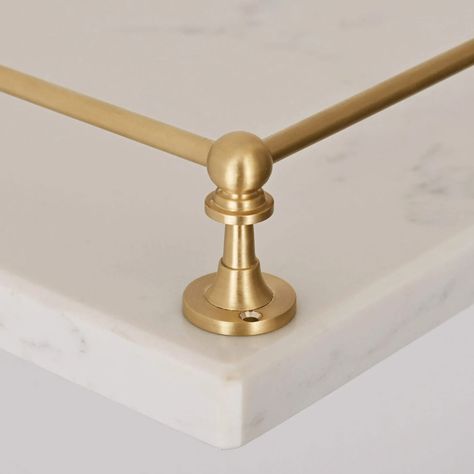 Victorian Brushed Satin Brass Gallery Rail Kitchen Fiddle Rail Solid Brass UK - Etsy Finland Brass Gallery Rail, Shelf Rail, Gallery Shelf, Gallery Shelves, Gallery Rail, Kitchen Gallery, Traditional English, Satin Brass, Classic Collection