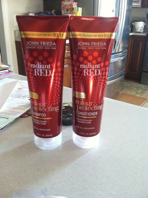 I highly recommend a shampoo and conditioner designed for red hair tones. It will make your color  last longer, which in turn will keep it healthier as you don't have to do touch ups as often. I also recommend only washing your hair every two or three days. How To Maintain Red Hair Color, Diy Shampoo For Color Treated Hair, Red Hair Tones, Dry Shampoo For Red Hair, Best Shampoo For Red Dyed Hair, Shampoo For Color Treated Hair, Red Hair Shampoo, Hair Maintenance Tips, Red Shampoo