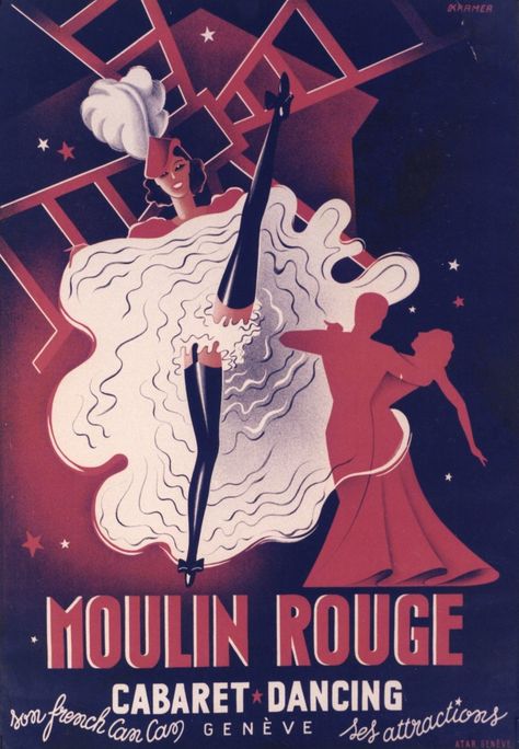 Vintage poster – Moulin Rouge – Galerie 1 2 3 Moulin Rouge Vintage Poster, Can Can Moulin Rouge, Afycso Tattoo, Moulin Rouge Aesthetic, Moulin Rouge Poster, Iris Aesthetic, Bella Epoque, Paris Scrapbook, Moulin Rouge Dancers