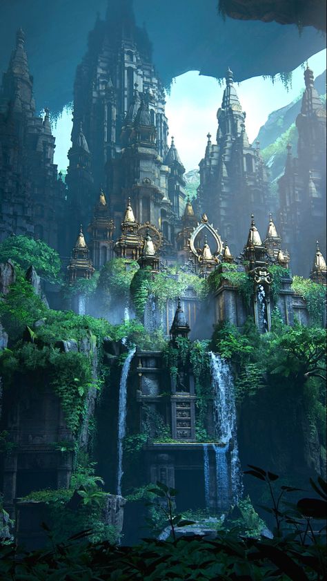 Uncharted Scenery, Uncharted Landscape, Uncharted 4 Wallpapers, Uncharted Artwork, Uncharted Aesthetic, Uncharted Game, Ancient Indian Architecture, Uncharted 4, Minecraft Pictures