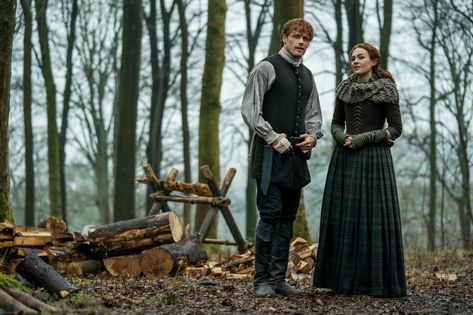 Outlander Gifts, Outlander Costumes, Outlander Season 4, John Bell, Sam Hueghan, Outlander Claire, The Fiery Cross, Drums Of Autumn, Outlander Casting