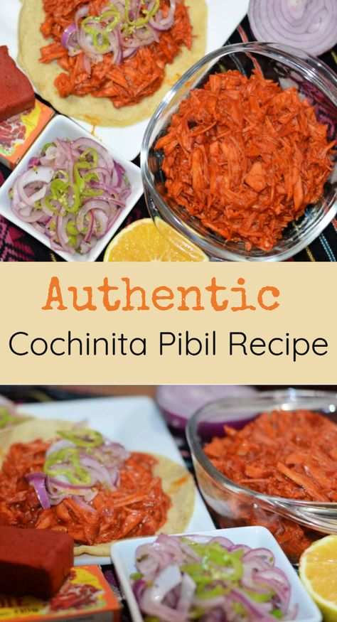 Pork Pibil Recipe, Yucatan Food Recipes, Mayan Food Recipes, Cochinita Pibil Recipe Slow Cooker, Yucatan Recipes, Mayan Recipes, Cochinita Pibil Recipe, Yucatan Food, Mayan Food