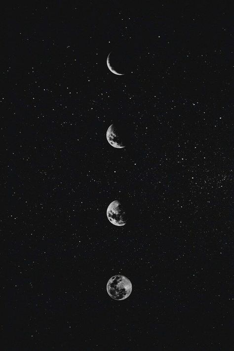 Iphone Wallpaper Moon, Sf Wallpaper, Moon And Stars Wallpaper, Card Costume, Penanda Buku, Wall Paper Phone, Iphone Black, Black Wallpaper Iphone, Dark Wallpaper Iphone