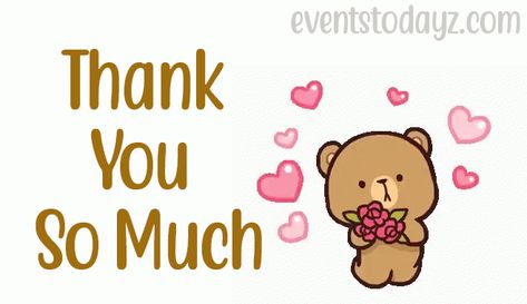 Thank You GIF Images | Thank You Quotes & Messages Cute Bear Gif, Despicable Me Gif, Thanks Gif, Animated Happy Birthday Wishes, Thank You Card Images, Good Times Quotes, Good Night Cat, Thank You Pictures, Bear Gif