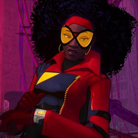 Spider Woman Spiderverse, Jess Spiderman, Spider Woman Across The Spiderverse, Jessica Spiderverse, Jess Spiderverse, Into The Spiderverse Characters, Spiderverse Study, Jessica Drew Aesthetic, Jess Drew Across The Spiderverse