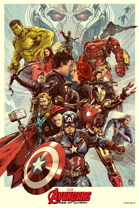 Film Marvel, Comic Marvel, Marvel Movie Posters, Avengers Movie, Avengers Age Of Ultron, Pencak Silat, Comic Characters, Arte Dc Comics, Avengers Age