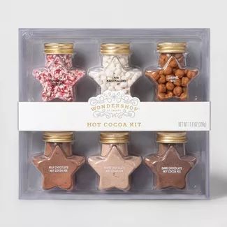 Shop for hot cocoa bar set online at Target. Free shipping and save 5% every day with your Target RedCard. Cocoa Gift Basket, Hot Cocoa Kit, Holiday Hot Cocoa Bar, Hot Cocoa Gift, Cocoa Gift, Gingerbread House Kits, Cookie House, Bar Gift, Christmas Food Gifts