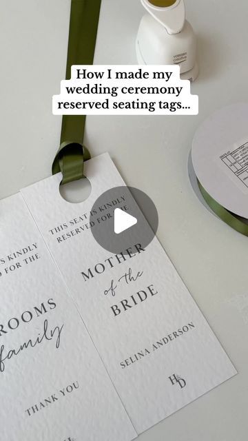 Bridebook on Instagram: "We’re all for simple yet efficient wedding DIYs. Save this idea for your big day! 💍✨

Video credit: @hannahanderson.xo on TikTok

#weddingdiy #weddingidea #weddinginspiration #weddinginspo #canva #weddings #2024weddings #bridetobe" Canvas Wedding Signs, Diy Wedding Stationery, Wedding Props, Bride Accessories, Wedding Fonts, Wedding Hair Pieces, Bride Style, Small Wedding, Fun Wedding