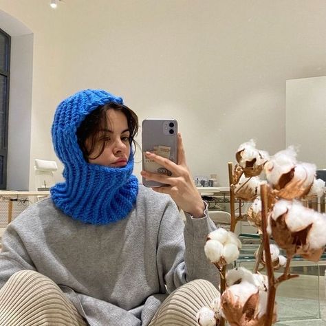 Crochet Balaclava Aesthetic, Balaclava Aesthetic, Balaclava Fashion, Balaclava Crochet, The Abominable Snowman, Crochet Balaclava, Abominable Snowman, Knitted Balaclava, Snow Bunny