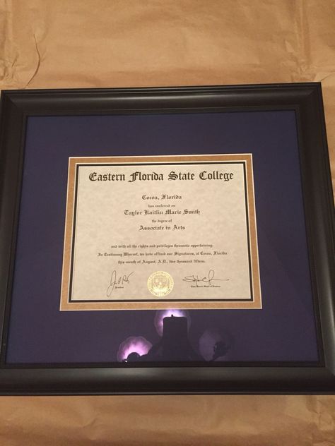 Well...I got my AA Degree framed! Aa Degree, Degree Frame, Cool Braids, Prayer Board, Masters Degree, Never Give Up, I Got This, Photo Frame, Vision Board