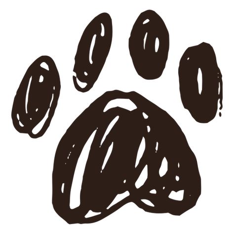 Paw hand drawn simple PNG Design Dog Paw Illustration, Paw Sketch, Paw Illustration, Paw Hand, Dog Illustration, Vector Artwork, Dog Paws, Gradient Color, Dog Grooming