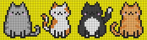 Calico Cat Cross Stitch Pattern, Pixel Macrame, Grid Patterns, Vintage Crochet Patterns, Cat Cross Stitch Pattern, Graph Design, Tapestry Crochet Patterns, Crochet Design Pattern, Cross Stitch Books