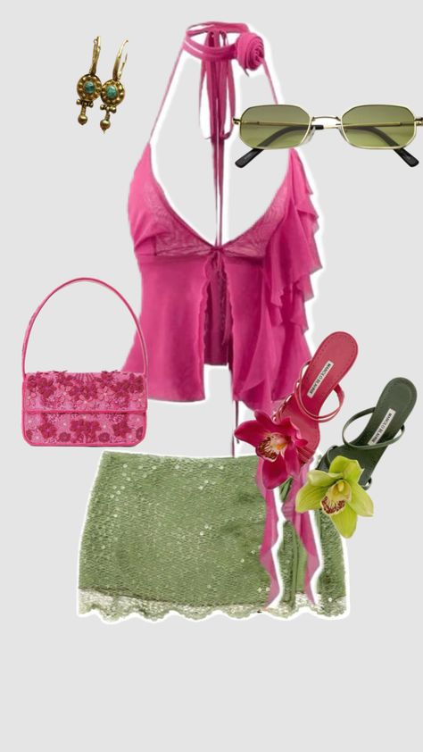 Lil Flora moment #outfit#pink#spring2024#springoutfitidea Clubbing Aesthetic, Swimsuits Outfits, Outfit Pink, Winx Club, Club Outfits, Barbie Fashion, Aesthetic Clothes, Halloween Costumes